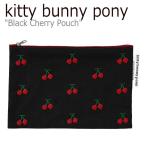 キティバニーポニー ポーチ kitty bunny pony メンズ レディース Black Cherry Pouch ブラック チェリーポーチ BLACK ブラック JJPU0063_001 ACC