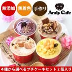 犬用ケーキ 誕生日 無添加  プチケーキセット 2個 手作り 犬用 ケーキ 犬のケーキ 犬ケーキ ドッグフード 記念日 誕生日 お祝い ごほうび バースデー andy cafe