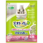 ショッピングデオトイレ ユニチャーム　デオトイレ　ふんわり香る消臭・抗菌サンド　ホワイトフローラルの香り　3.8L