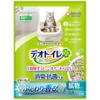 ショッピングデオトイレ ユニチャーム　デオトイレ　ふんわり香る消臭・抗菌サンド　ナチュラルグリーンの香り　3.8L