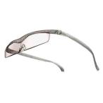 ハズキルーペ ハズキラージ 1.6倍率 大きなレンズ カラーレンズ チタン