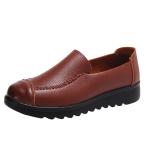  Loafer женский туфли без застежки повседневная обувь предотвращение скольжения мягкий premium кожа ходить на работу посещение школы комфорт обувь легкий широкий 