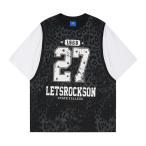 Tシャツ スポーツウェア プリント柄