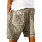  вельвет шорты мужской шорты American Casual Vintage способ широкий свободно Work многофункциональный с карманом casual 
