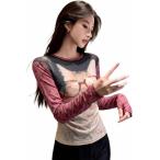 シアートップスレディース長袖Tシャ...