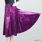  Dance юбка сделано в Японии длинный колени внизу колени сверху талия резина велюр сверху товар модный elegant 