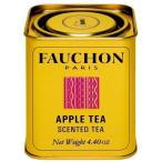 FAUCHON(フォション) アップル 125gリーフ 缶入り 紅茶 フレーバー フランス パリ