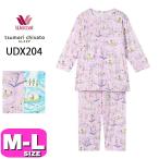 ショッピングツモリチサト ワコール wacoal ツモリチサト tsumori chisato ツモリチサトスリープ UDX204 女性用 レディース パジャマ セットアップ 8分袖 8分丈 かぶりタイプ M Lサイズ PW