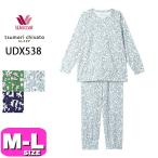 ワコール wacoal ツモリチサトスリープ tsumori chisato UDX538 パジャマ ルームウェア セットアップ 長袖  長ズボン かぶりタイプ MLサイズ PW EMI 2501