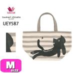 ワコール wacoal ツモリチサト tsumori chisato ツモリチサトスリープ UEY587 バッグ トートバッグ 綿100% 帆布 猫 Mサイズ PW ラッピング メール便発送可