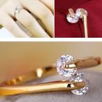 指輪レディースCZダイヤジルコニア...