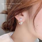 Yahoo! Yahoo!ショッピング(ヤフー ショッピング)ピアス アレルギー対応 18金 レディース 18k つけっぱなし 金属アレルギー対応 小さい シルバー925 パール イチョウ 木の葉