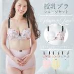 マタニティ インナー special price 花柄チュールレースブラ＆ショーツ 下着 ブラジャー 妊婦 マタニティー