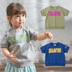 ベビー 服 F.O.KIDS Champion ロゴTシャツ ベビー用品 赤ちゃん ベビー服 男の子 女の子 おとこのこ おんなのこ ウェア ウエア