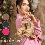 2025新作 数量限定 NICOLE LEE ニコールリー SNDL23103 BONNIE ESPADRILLE WEDGE SANDAL レディース ラグジュアリー エスパドリーユ ウェッジ サンダル