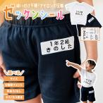 名前シール アイロンで貼る お名前ゼッケン 水着 体操服 運動会 ゼッケン アイロン お名前シール おなまえシール ネームシール 防水 アイロン 接着 転写 敷布団