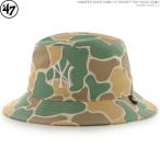 GW限定5%OFFクーポン配布中/ 47 ハット ヤンキース フォーティーセブン ブランド 47brand YANKEES DUCK CAMO '47 BUCKET HAT