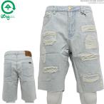GW限定5%OFFクーポン配布中/ LRG デニムショーツ エルアールジー ハーフパンツ メンズ REAPER DENIM SHORT