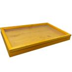  кейс для украшений натуральный прозрачный стекло 60×40×6cm кнопка, ручка настройки нет из дерева .. . ручная работа прием заказа сборный 