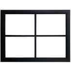 . внутреннее окно прозрачный стекло черный stain 78×3.5×60cm двусторонний . ввод из дерева .. . ручная работа прием заказа сборный 