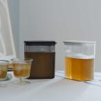 麦茶ポット ピッチャー 冷水ポット 洗いやすい マーナ ウォーターピッチャー 1.0L MARNA 水出しコーヒーポット yrs