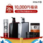 【4,035円OFF＆送料無料】【選べる3タイプ】10,000円福袋 男性向けヘアケア＆サプリメントセット | スカルプd あんふぁー メンズ シャンプー サプリ