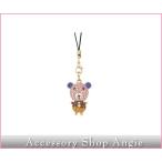 携帯ストラップ グラスマーカー付き ねず太郎（Ｍサイズ） ピンク＆ブラウン １３８