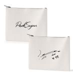 パクソジュン キャンバス フラット ポーチ 韓流 グッズ bq025-1