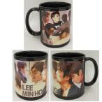 ショッピングマグカップ イミンホ LEE MINHO マグカップ 黒1 韓流 グッズ ca002-31