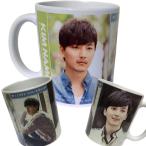 キムナムギル 陶器製 マグカップ 韓流 グッズ(ca018-1)