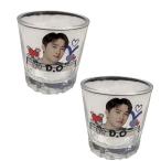 2個セット ドギョンス ディオ D.O エクソ EXO 焼酎グラス ミニ グラス おちょこ 韓流 グッズ ck024-2w
