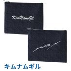 キムナムギル ファスナーポーチ デニム ポーチ 小物入れ 韓流 グッズ dc004-1