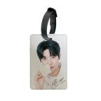 ムンサンミン ICカードケース パスケース ネームプレート ネームタグ バッグチャーム 韓流 グッズ dt016-10