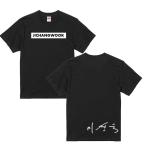 ショッピング韓流 チチャンウク カラー Tシャツ ブラック 男女兼用 綿100％ 韓流 グッズ ep024-5