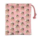 ホシ セブンティーン セブチ 布製 巾着 ミニ ポーチ  小物入れ 韓流 グッズ eu068-2