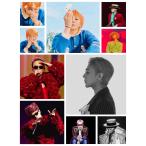 ショッピングg-dragon 4枚セット ジードラゴン G-DRAGON BIGBANG ハガキサイズ シール ステッカー 韓流 グッズ fv020-11