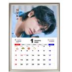 パクヒョンシク 2026 A4 フォトフレーム付き 壁掛け カレンダー 韓流 グッズ fx012-5