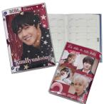 キムヒョンジュン 2026 ダイアリー 手帳 A6サイズ カレンダー 韓流 グッズ fx015-34