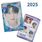 写真おまけ付き ジェジュン 2025 ダイアリー 手帳 A6サイズ カレンダー 韓流 グッズ fx016-34