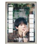 ソンジュンギ 2026 A4 フォトフレーム付き 壁掛け カレンダー 韓流 グッズ fx023-1