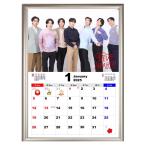 BTS 防弾少年団 2025 A4 フォトフレーム付き 壁掛け カレンダー 韓流 グッズ fx036-5