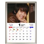 パクヨンハ 2026 A4 フォトフレーム付き 壁掛け カレンダー 韓流 グッズ fx045-5