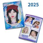 写真おまけ付き リク NiziU ニジュー 2025 ダイアリー 手帳 A6サイズ カレンダー 韓流 グッズ fx122-34