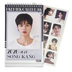 ソンガン 2026 2027 卓上 カレンダー DESK CALENDAR ステッカー付 韓流 グッズ fx159-47