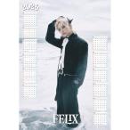 フィリックス StrayKids ストレイキッズ スキズ 2026 ラミネート カレンダー A４サイズ 韓流 グッズ fx165-6r