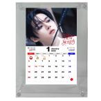 リノ StrayKids ストレイキッズ スキズ 2025 フォトフレーム付き 卓上 カレンダー 韓流 グッズ fx166-0