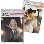 ロゼ BLACKPINK ブラックピンク 2026 2027 卓上 カレンダー DESK CALENDAR ステッカー付 韓流 グッズ fx179-46