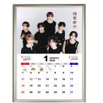 n.SSign エヌサイン 2026 A4 フォトフレーム付き 壁掛け カレンダー 韓流 グッズ fx233-5