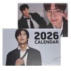 ショッピング韓流 ナイヌ 2026 壁掛け カレンダー 二つ折りタイプ 韓流 グッズ fx308-2