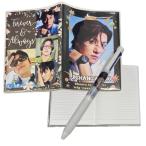 チチャンウク ビニールカバーノート 手帳 A6サイズ ３色 ボールペン 韓流 グッズ fy021-1b